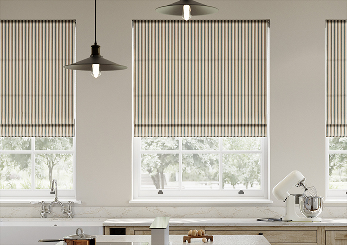 The British Stripe Co. Mary, Teignbridge No.1 - Roman Blind - Image 3
